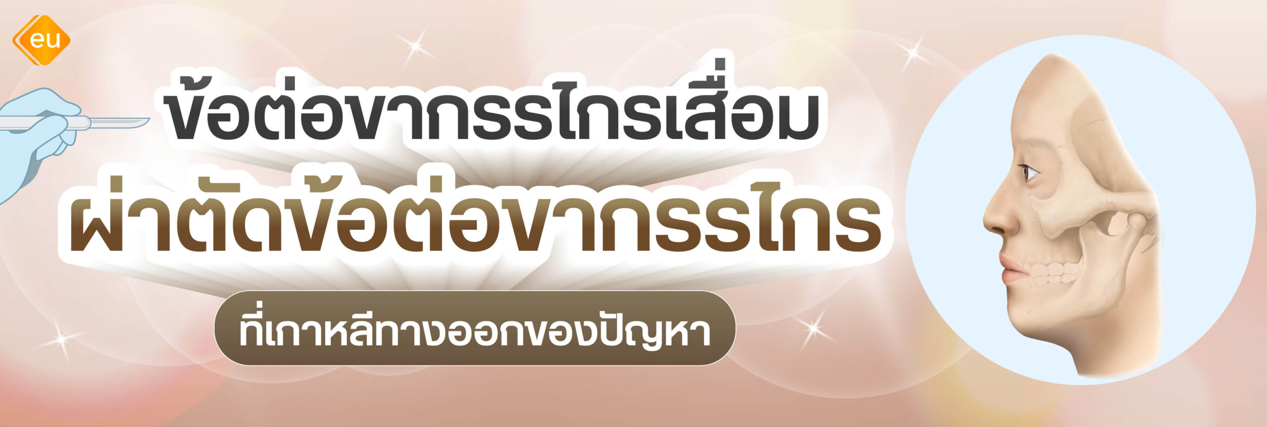 ข้อต่อขากรรไกรเสื่อม แก้ไขอย่างไรดี