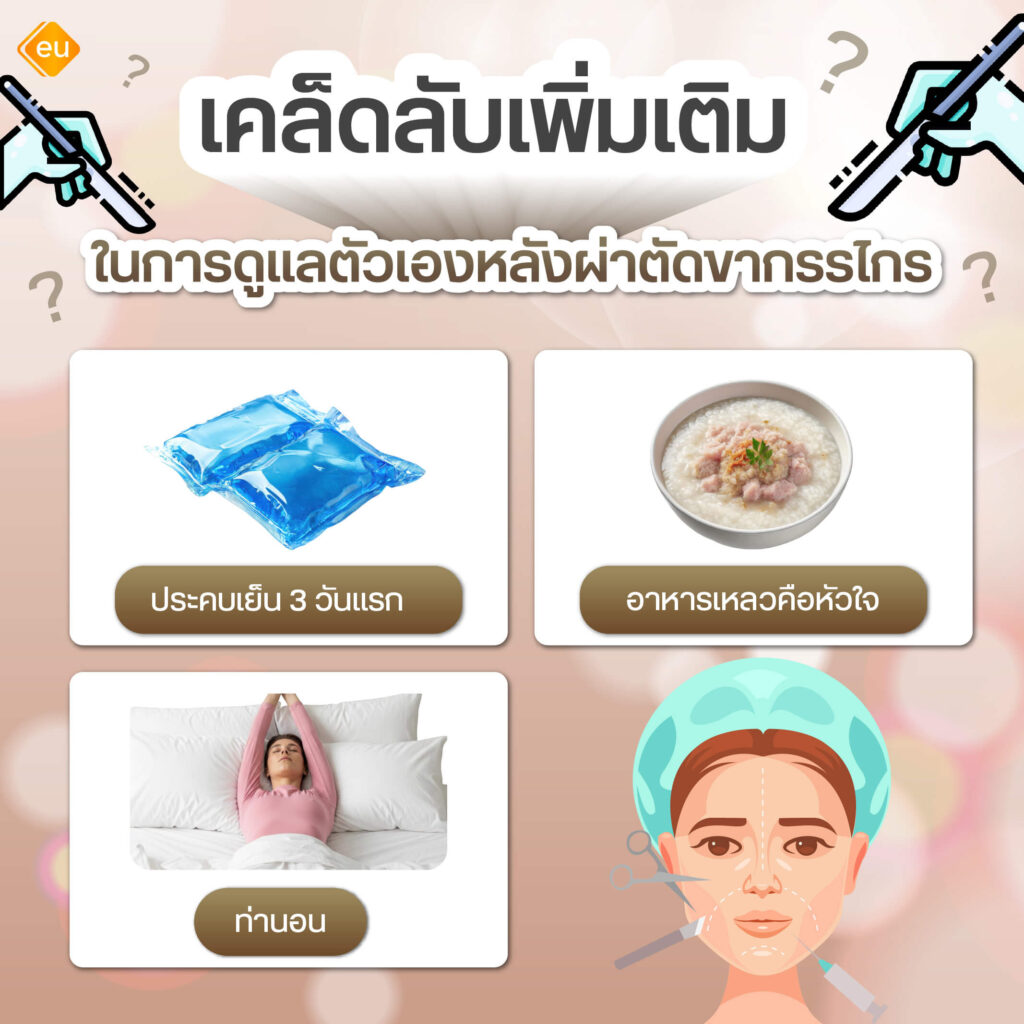 เคล็ดลับการดูแลตัวเองหลังผ่าตัดขากรรไกร